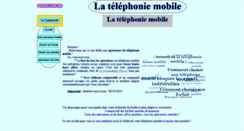 Desktop Screenshot of la-telephonie-mobile.tout-le-net-en-1-site.com